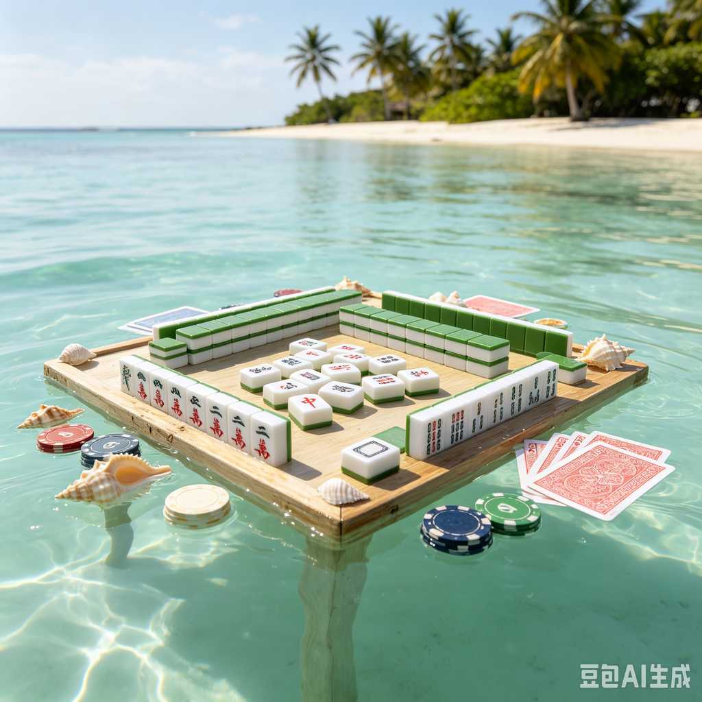 decorative mahjong tiles set