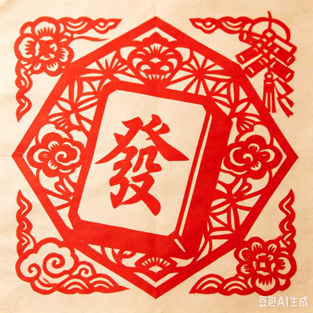 clear printing mahjong characters