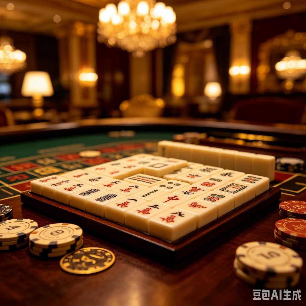 traditional chinese board game mahjong