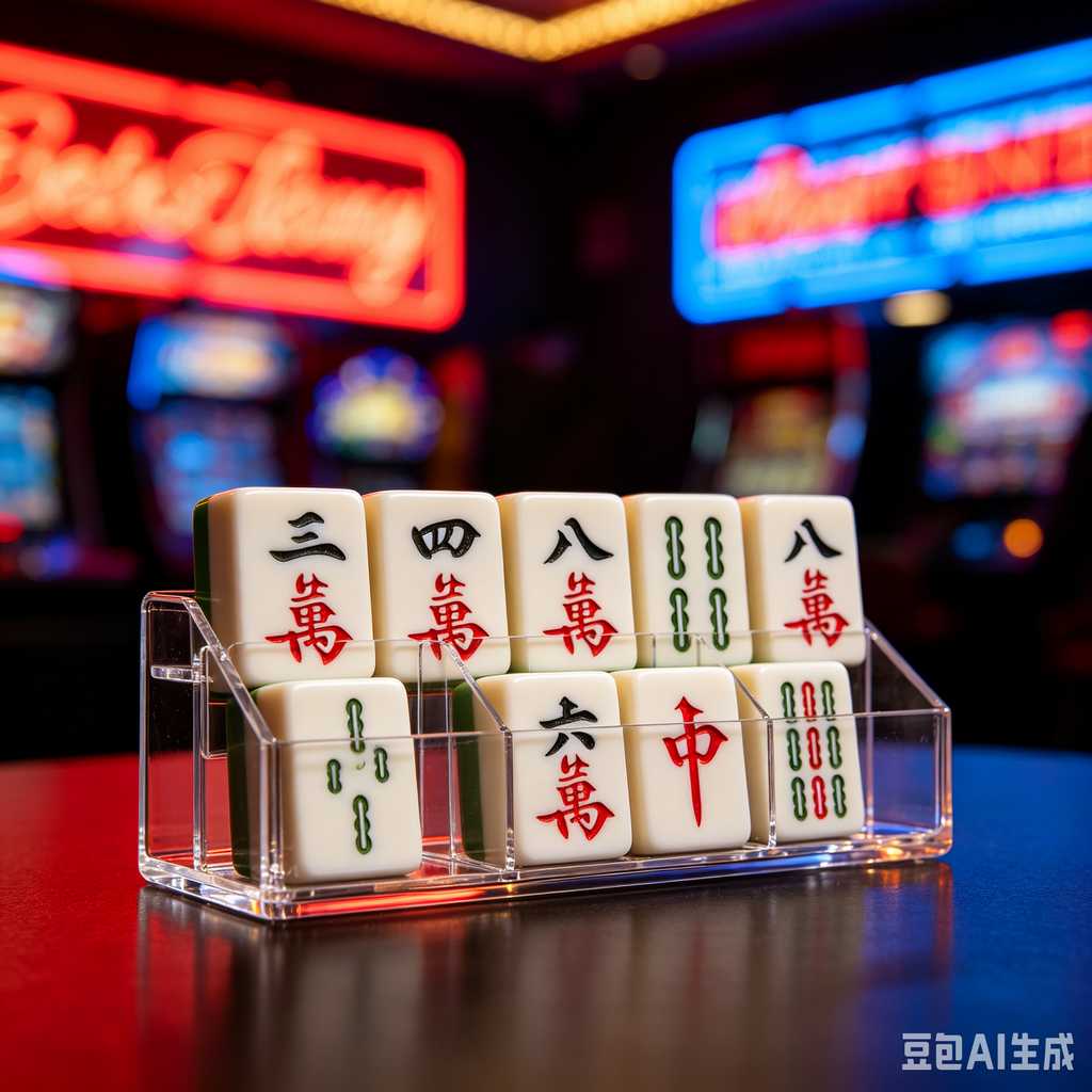 pink mahjong set