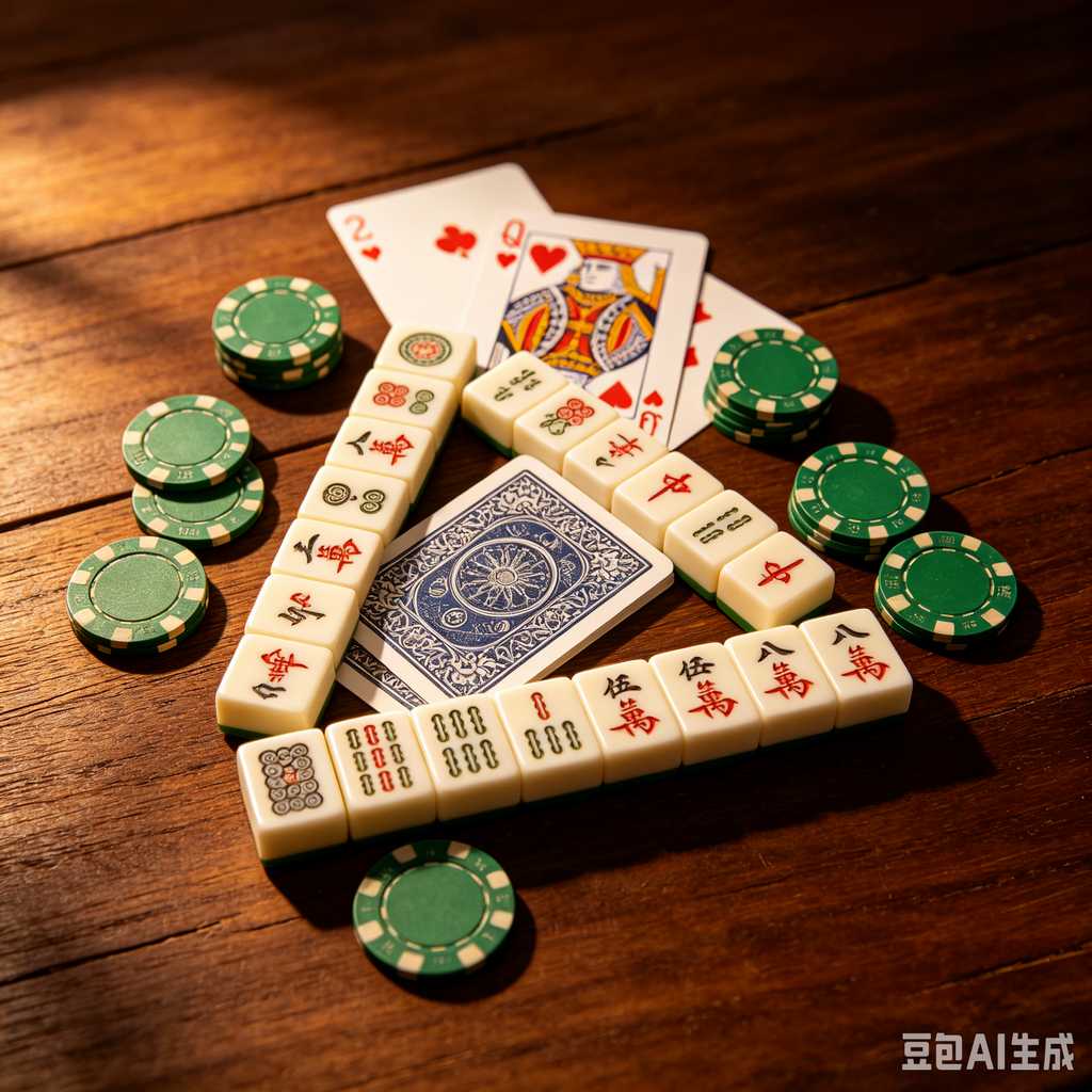 blue mahjong tiles
