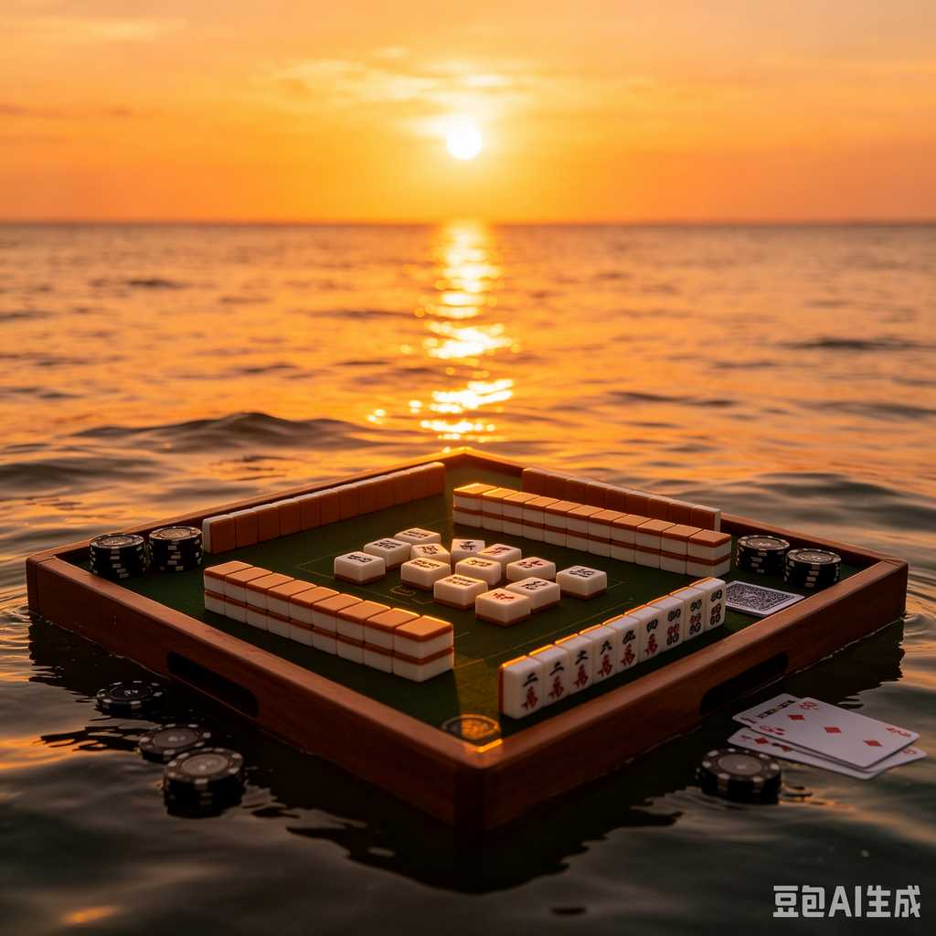 classic oriental board game mahjong
